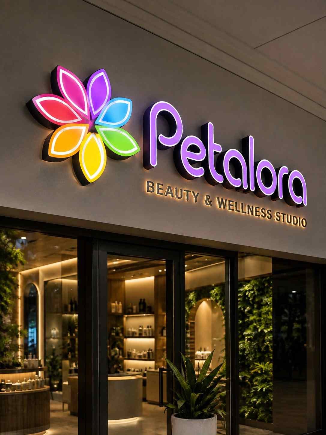 led 3d sign board